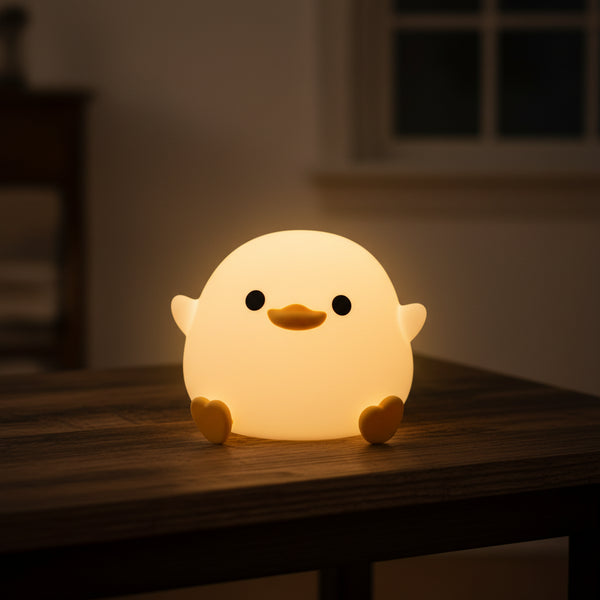 Silicone Duck LED Night Light
