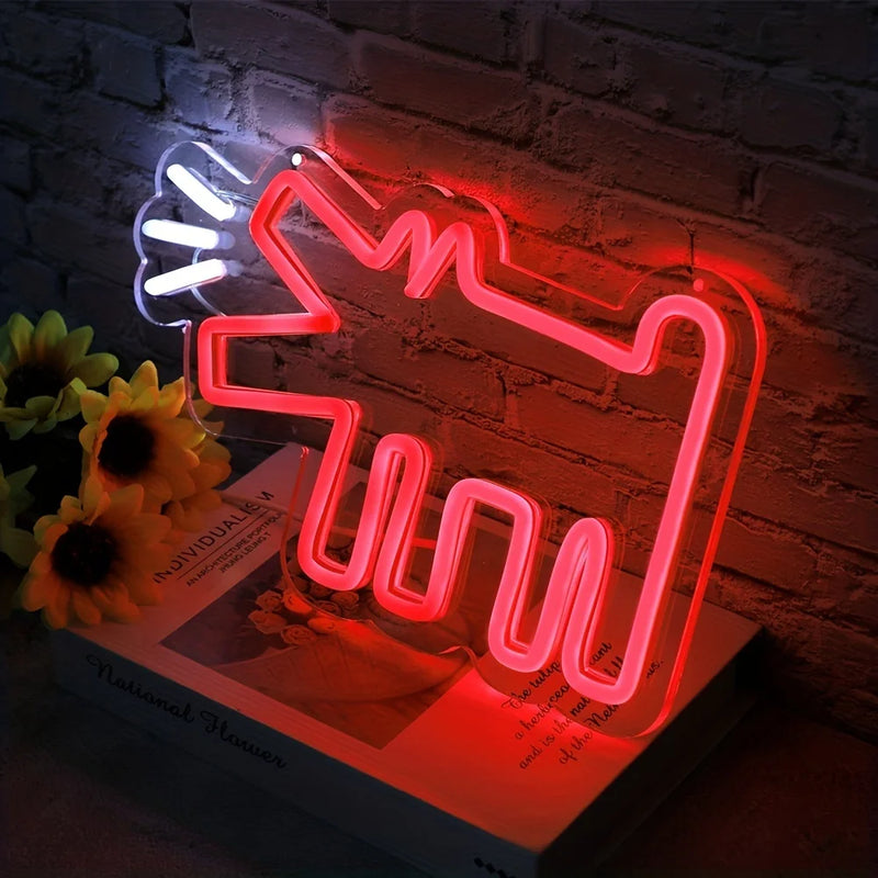 Barking Puppy LED Neon Sign