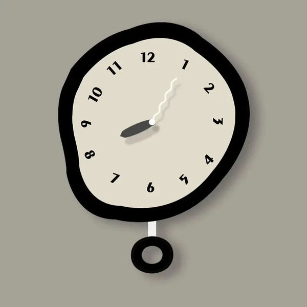 Squiggle Pendulum Clock Product variant