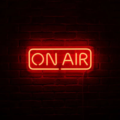 On Air Neon Movie Studio Sign Product variant
