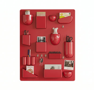 Wall-Mounted Colorful Storage Rack