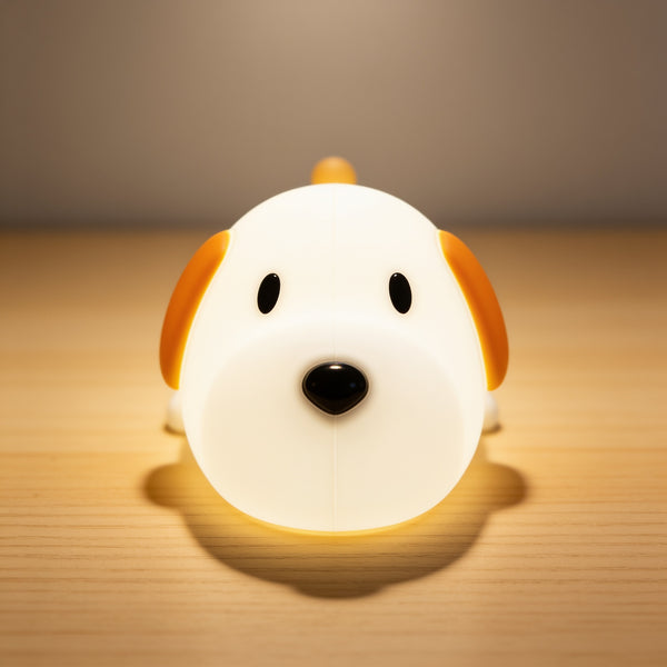 Silicone Puppy LED Night Light