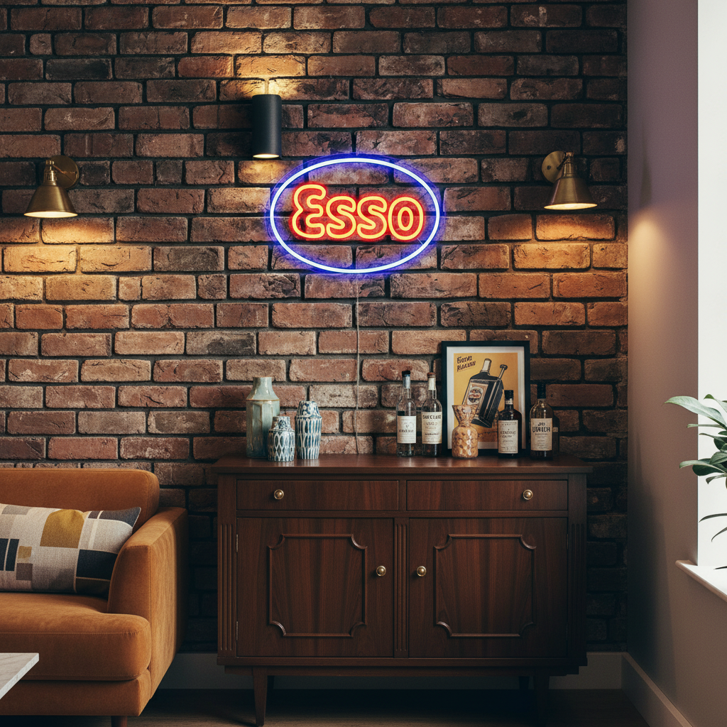 Esso LED Neon Resin Sign - lifestyle 2