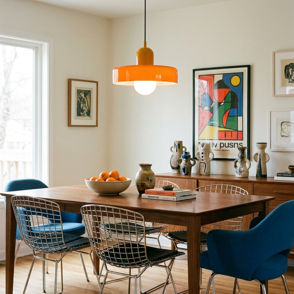 Glass Bauhaus Chandelier - lifestyle 2