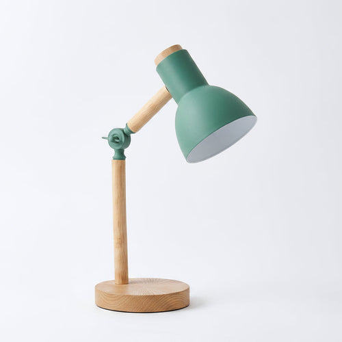 Wooden Art LED Desk Lamp