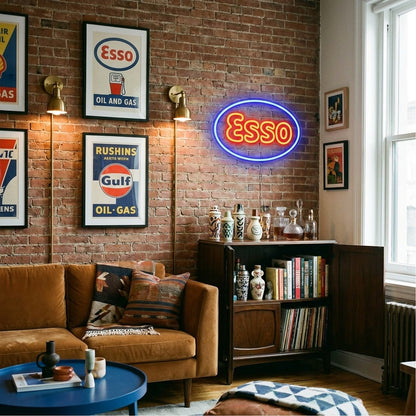 Esso LED Neon Resin Sign - lifestyle 3