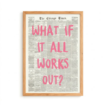 What If It All Works Canvas Poster - WS11111-2