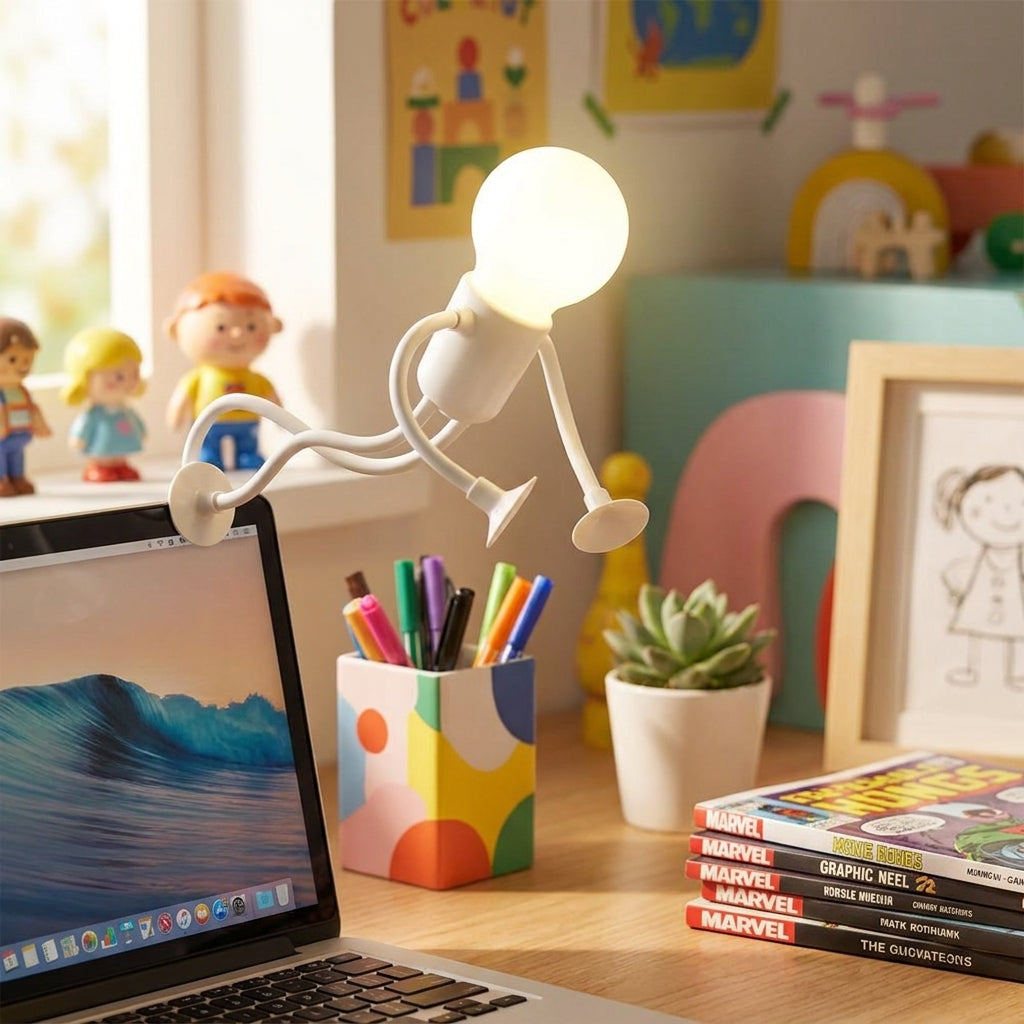 Changeable Humanoid Sportsman Night Light - lifestyle 1