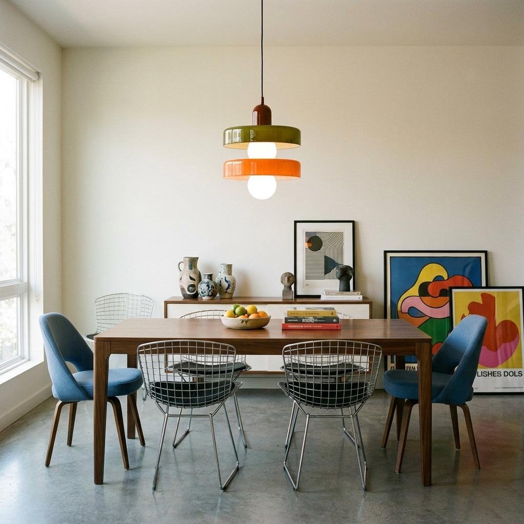 Glass Bauhaus Chandelier - lifestyle 3