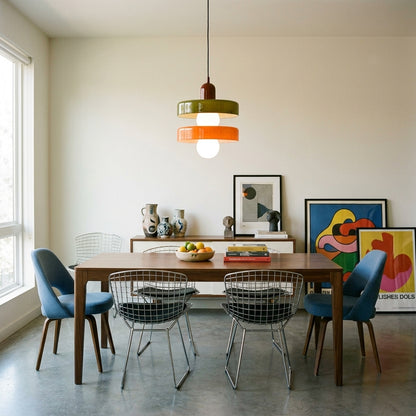 Glass Bauhaus Chandelier - lifestyle 3
