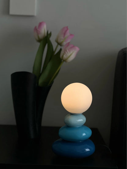 Ceramic Stacked LED Table Lamp