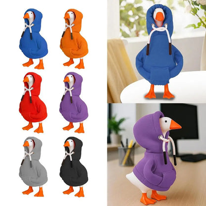 Goose Figure Hoodie Outfit