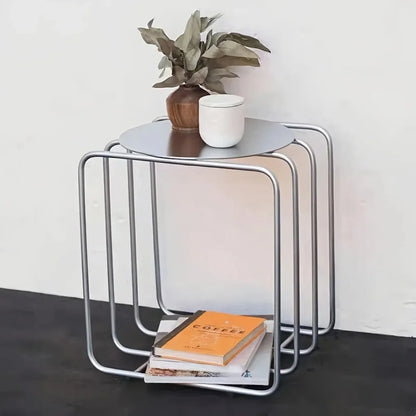 Minimalist Iron Art Side Table