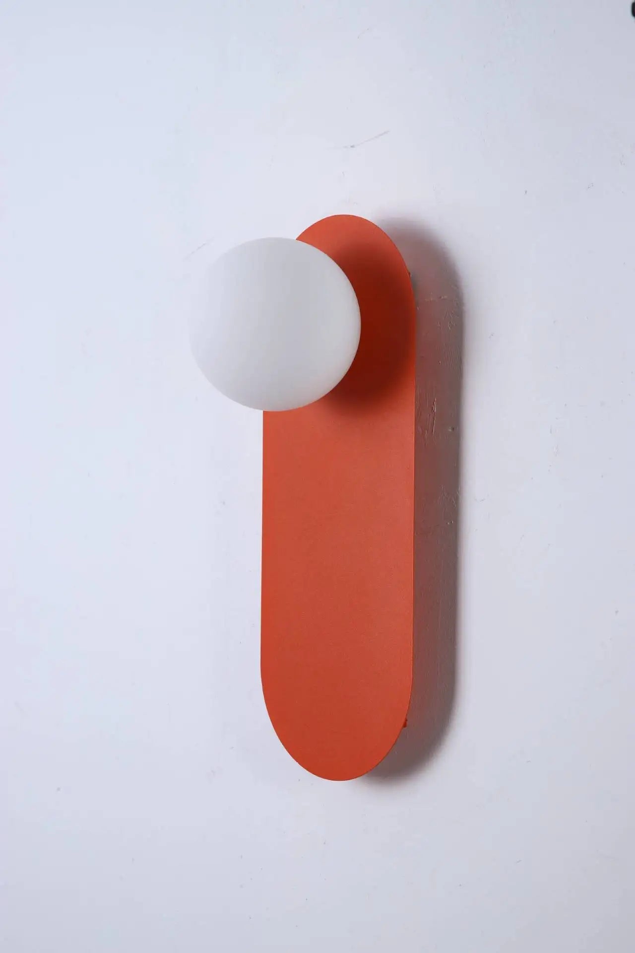 Modern Iron Glass Wall Lamp