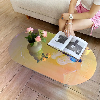 LUVODI Iridescent Clear Acrylic Coffee Table  Product variant