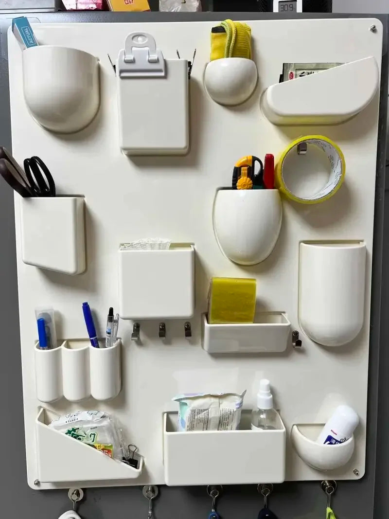 Wall-Mounted Colorful Storage Rack