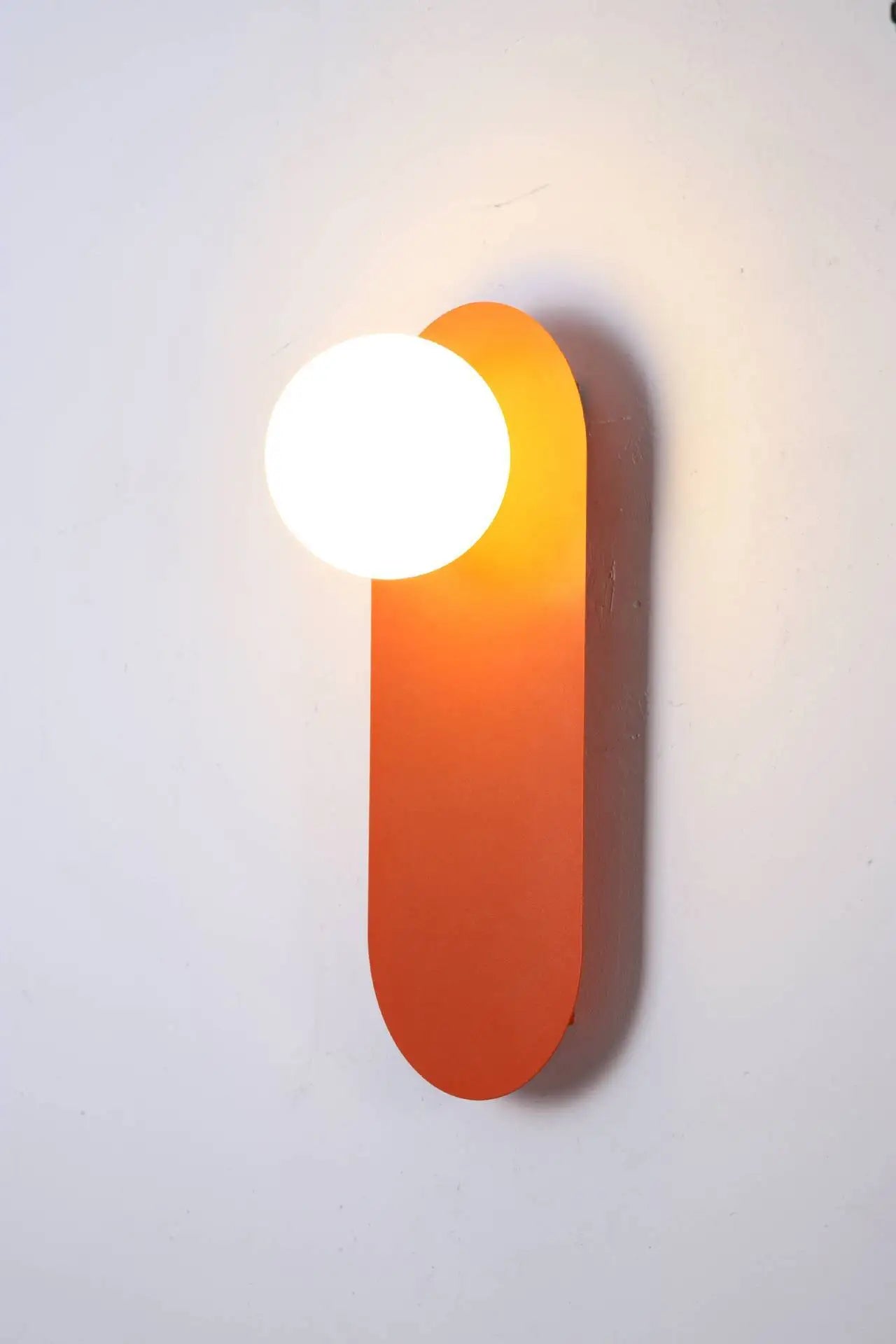 Modern Iron Glass Wall Lamp