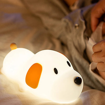 Silicone Puppy LED Night Light