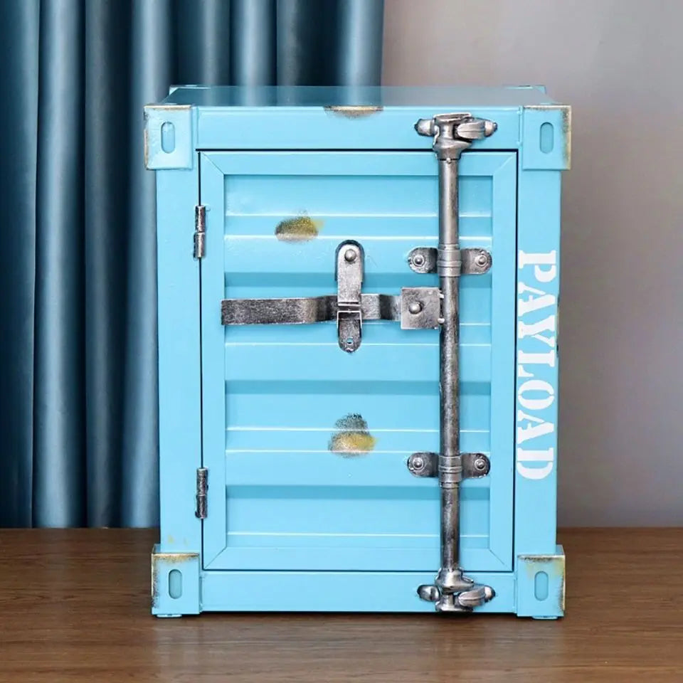 Industrial Container Nightstand