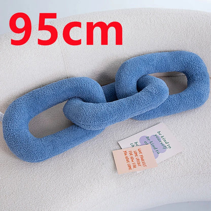 Chain Link Plush Pillow