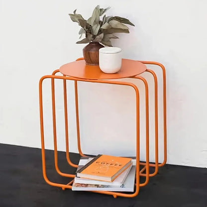 Minimalist Iron Art Side Table