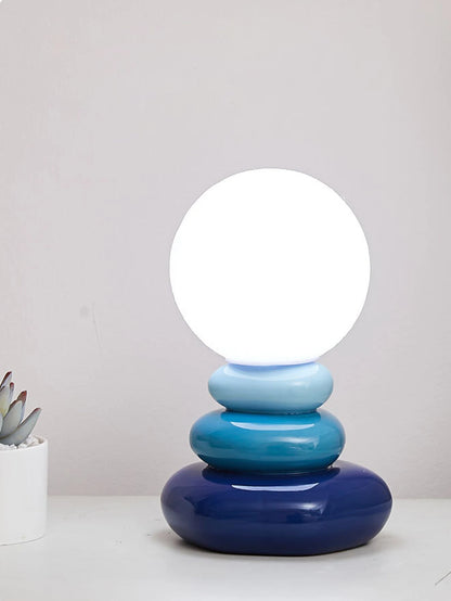 Ceramic Stacked LED Table Lamp