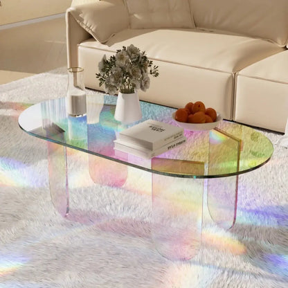 LUVODI Iridescent Clear Acrylic Coffee Table  Product variant