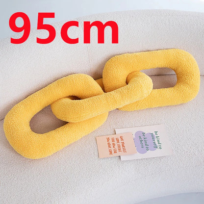 Chain Link Plush Pillow