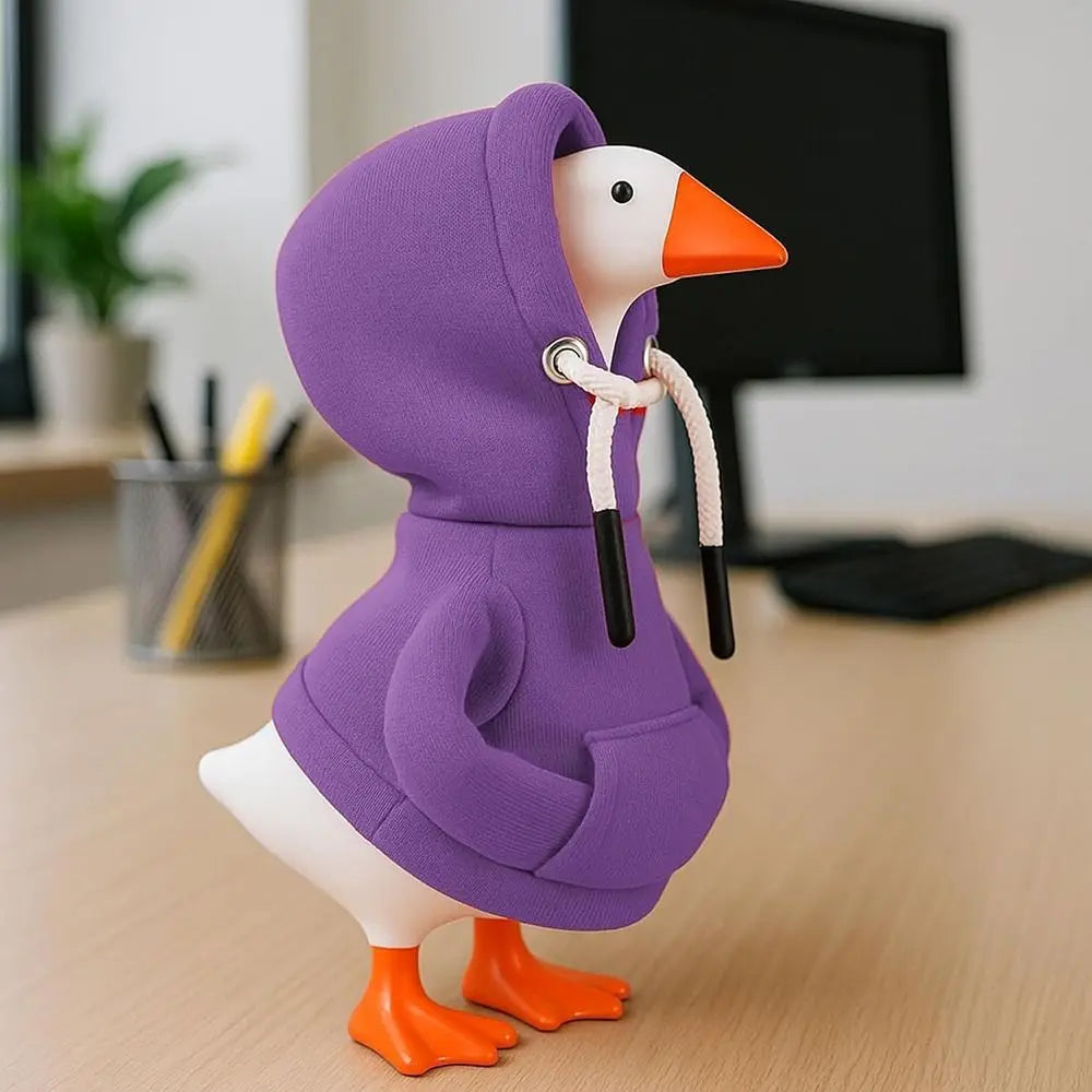 Goose Figure Hoodie Outfit