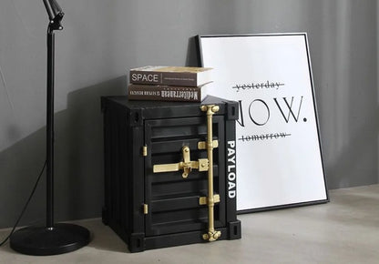 Industrial Container Nightstand