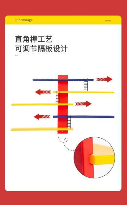 Colorful 5-Ladder Storage Rack  Product variant