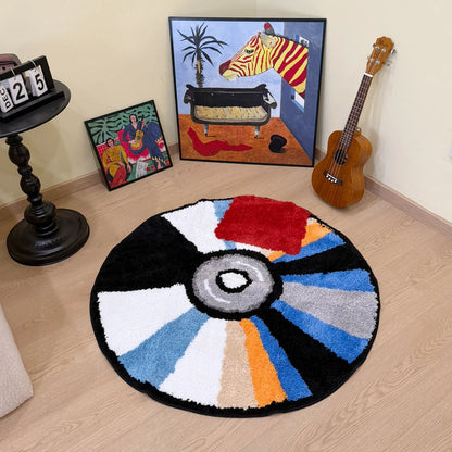 Polyester Tufted Round CD Rug