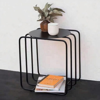 Minimalist Iron Art Side Table