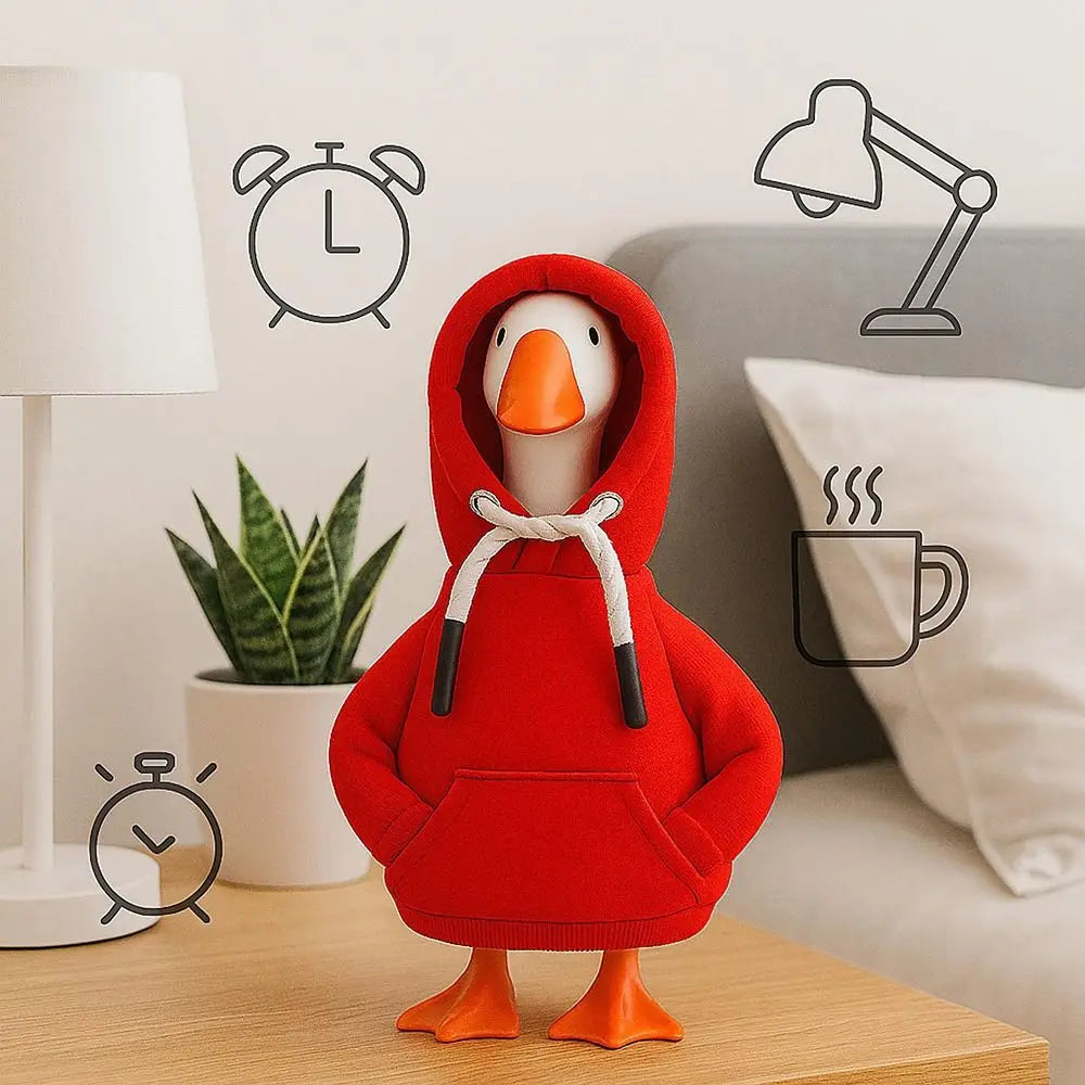 Goose Figure Hoodie Outfit