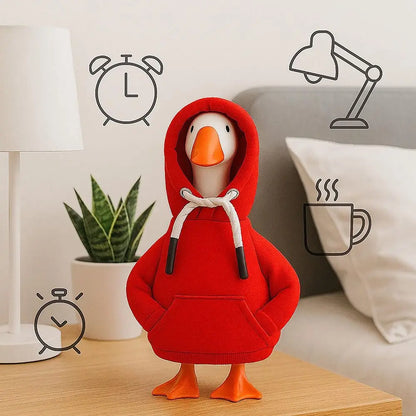 Goose Figure Hoodie Outfit
