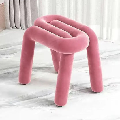 Flannel Makeup Vanity Chair