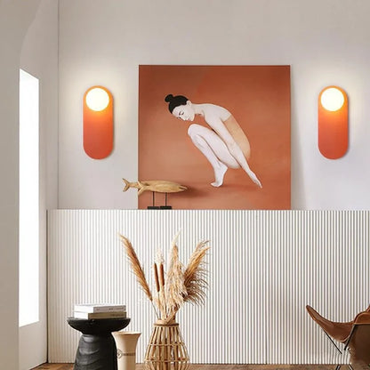 Modern Iron Glass Wall Lamp