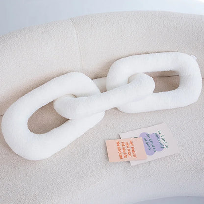 Chain Link Plush Pillow