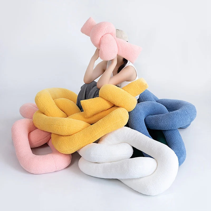 Chain Link Plush Pillow