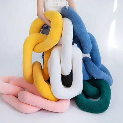 Chain Link Plush Pillow