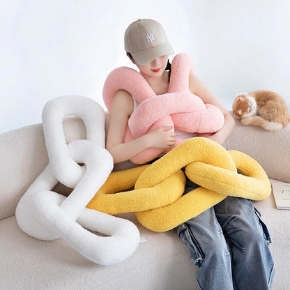 Chain Link Plush Pillow