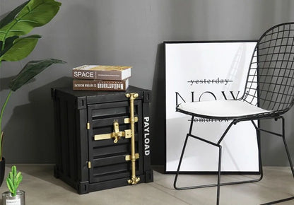 Industrial Container Nightstand