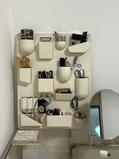 Wall-Mounted Colorful Storage Rack
