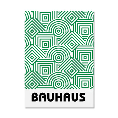 Circle & Lines Bauhaus Poster