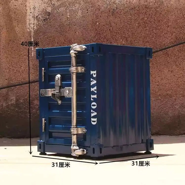 Industrial Container Nightstand