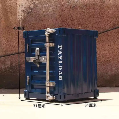 Industrial Container Nightstand