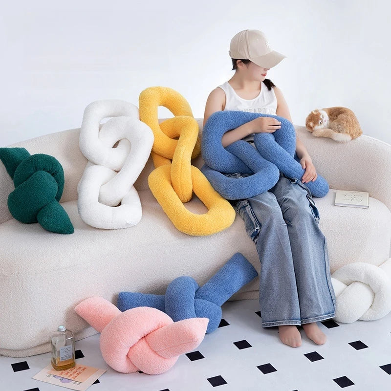 Chain Link Plush Pillow