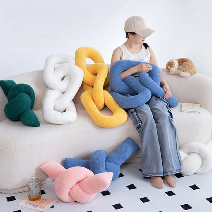 Chain Link Plush Pillow