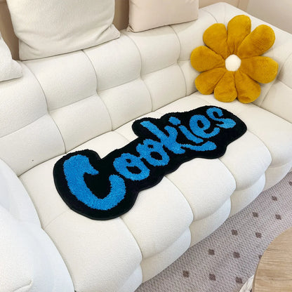 Cookies Polyester Tufted Area Rug