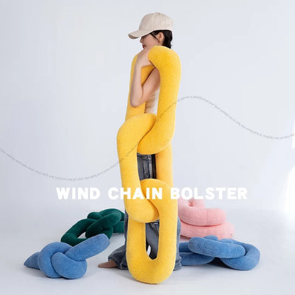 Chain Link Plush Pillow